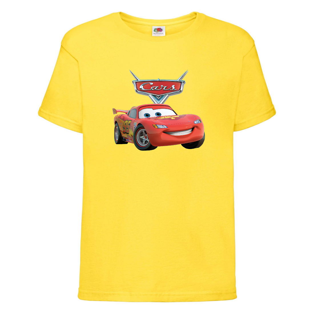 

Футболка детская ТАЧКИ 0010 (CARS) желтая (CAR yel 0010) 128 см
