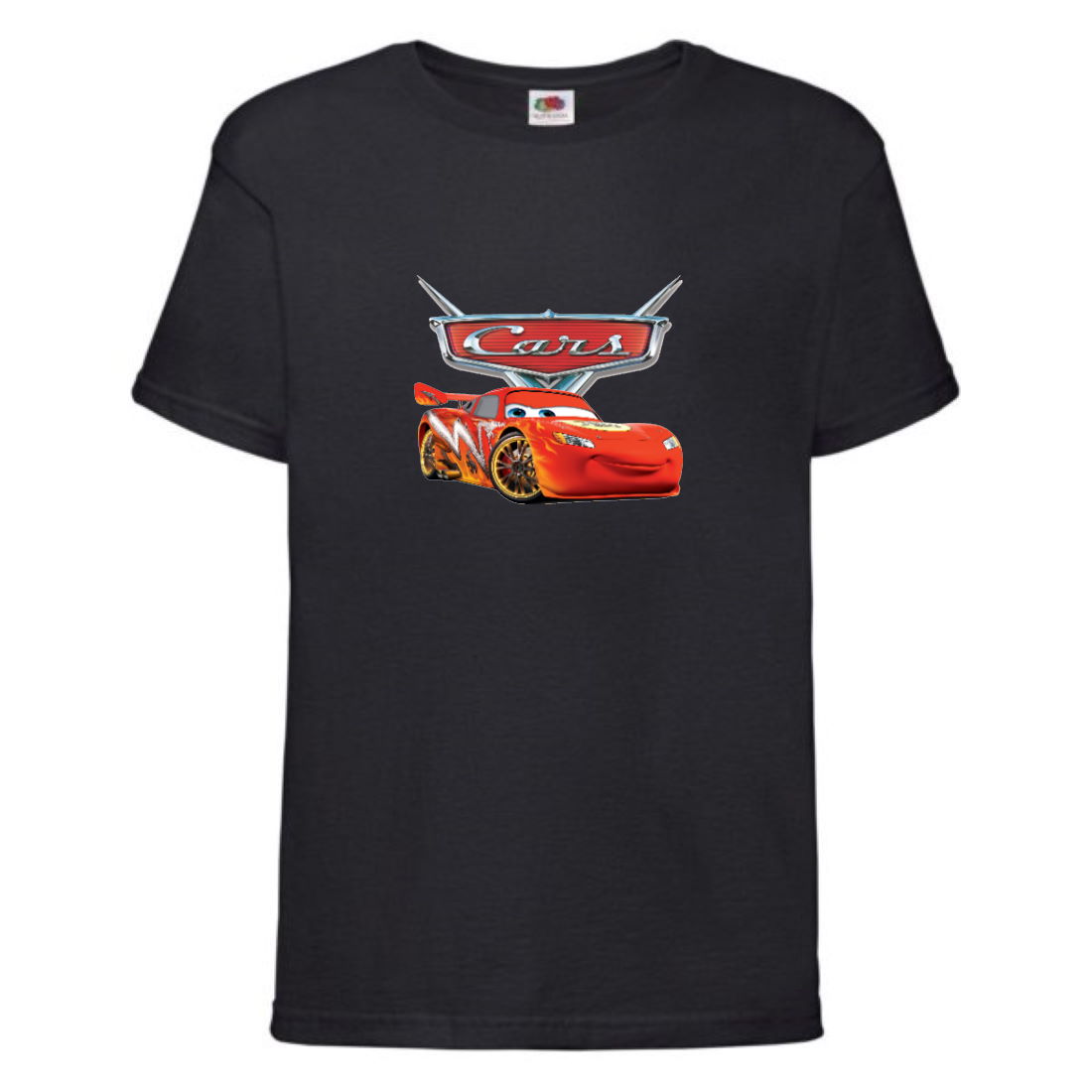 

Футболка детская ТАЧКИ 002 (CARS) черная (CAR blc 002) 128 см