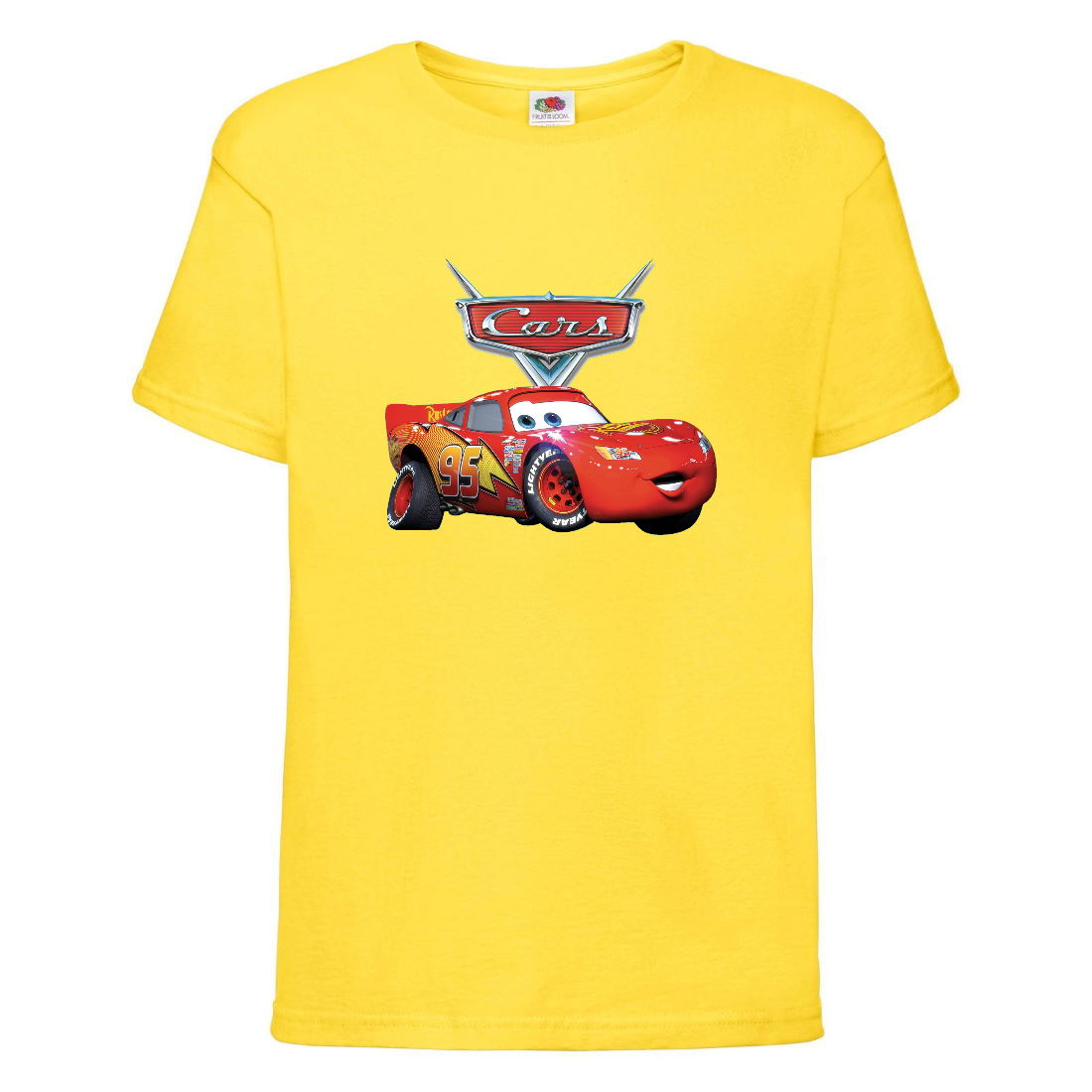 

Футболка детская ТАЧКИ 008 (CARS) желтая (CAR yel 008) 128 см