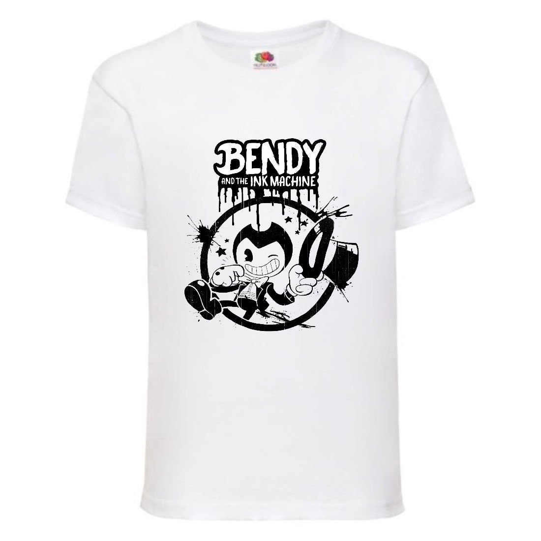 

Футболка детская Бенди 0017 (Bendy) белая (BND wh 0017) 128 см