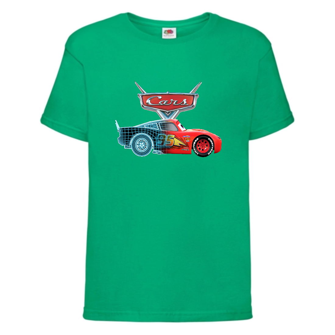 

Футболка детская ТАЧКИ 006 (CARS) зеленая (CAR grn 006) 116 см