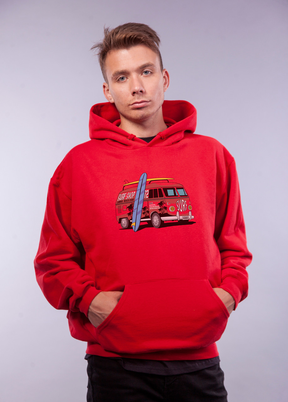 

Толстовка красная LOYSerf Van L
