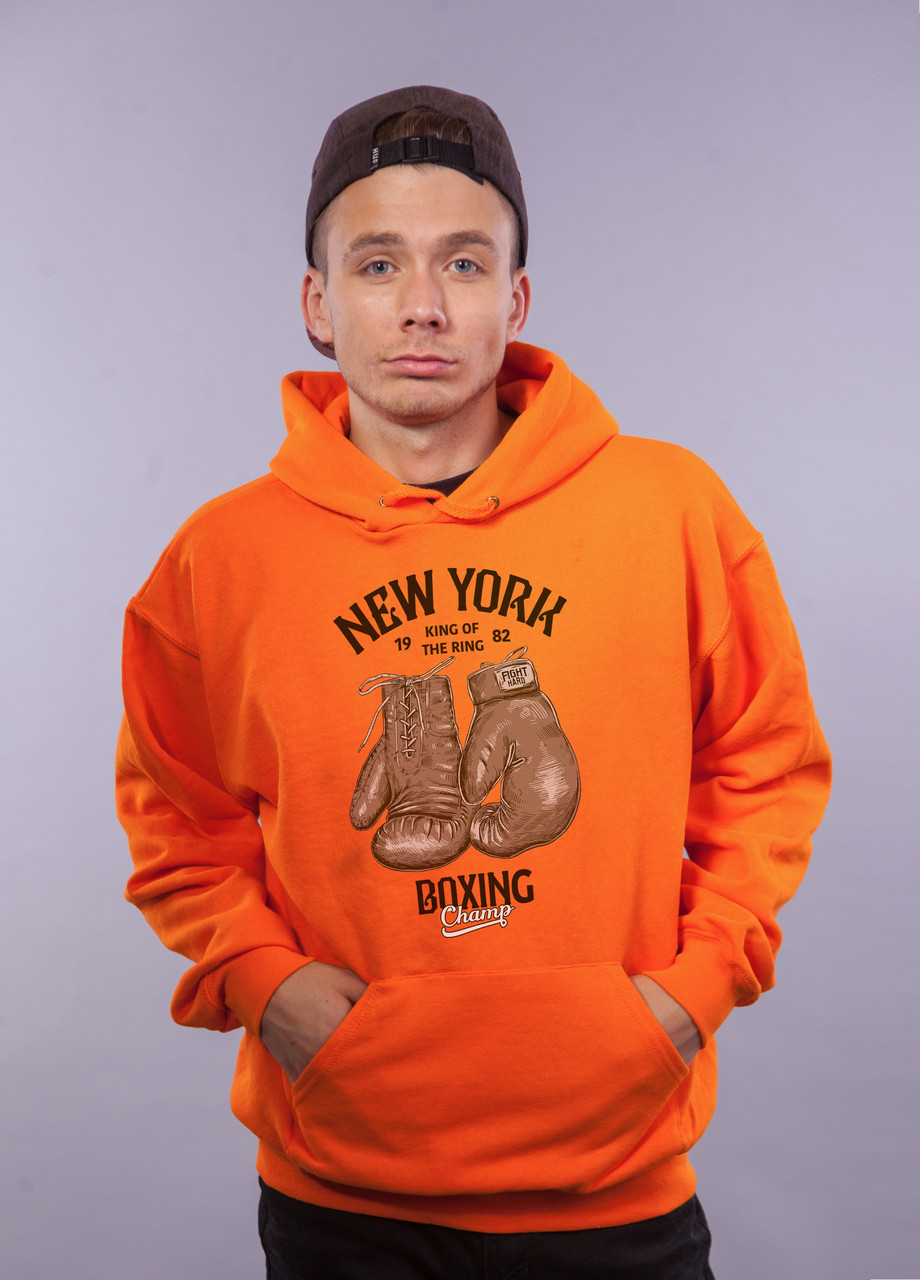 

Толстовка оранжевая LOYS King Of Ring, Толстовка оранжевая LOYS King Of Ring S