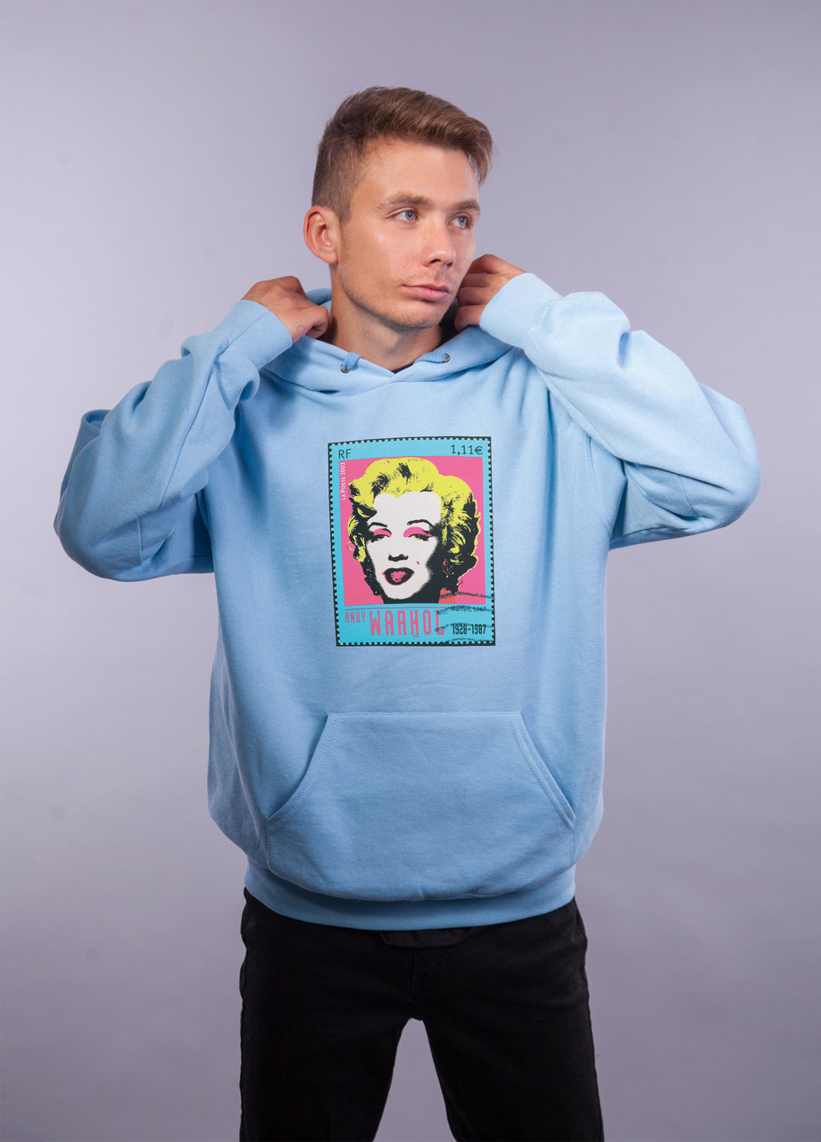 

Толстовка голубая LOYS Endy Warhol, Толстовка голубая LOYS Endy Warhol S