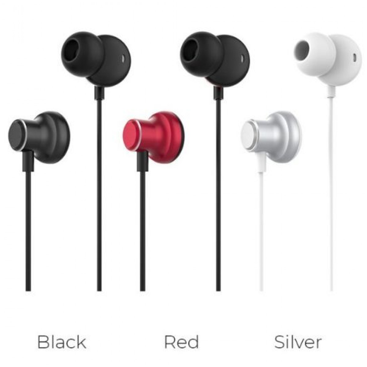 

Наушники Hoco M44 Magic sound wired earphones (silver)
