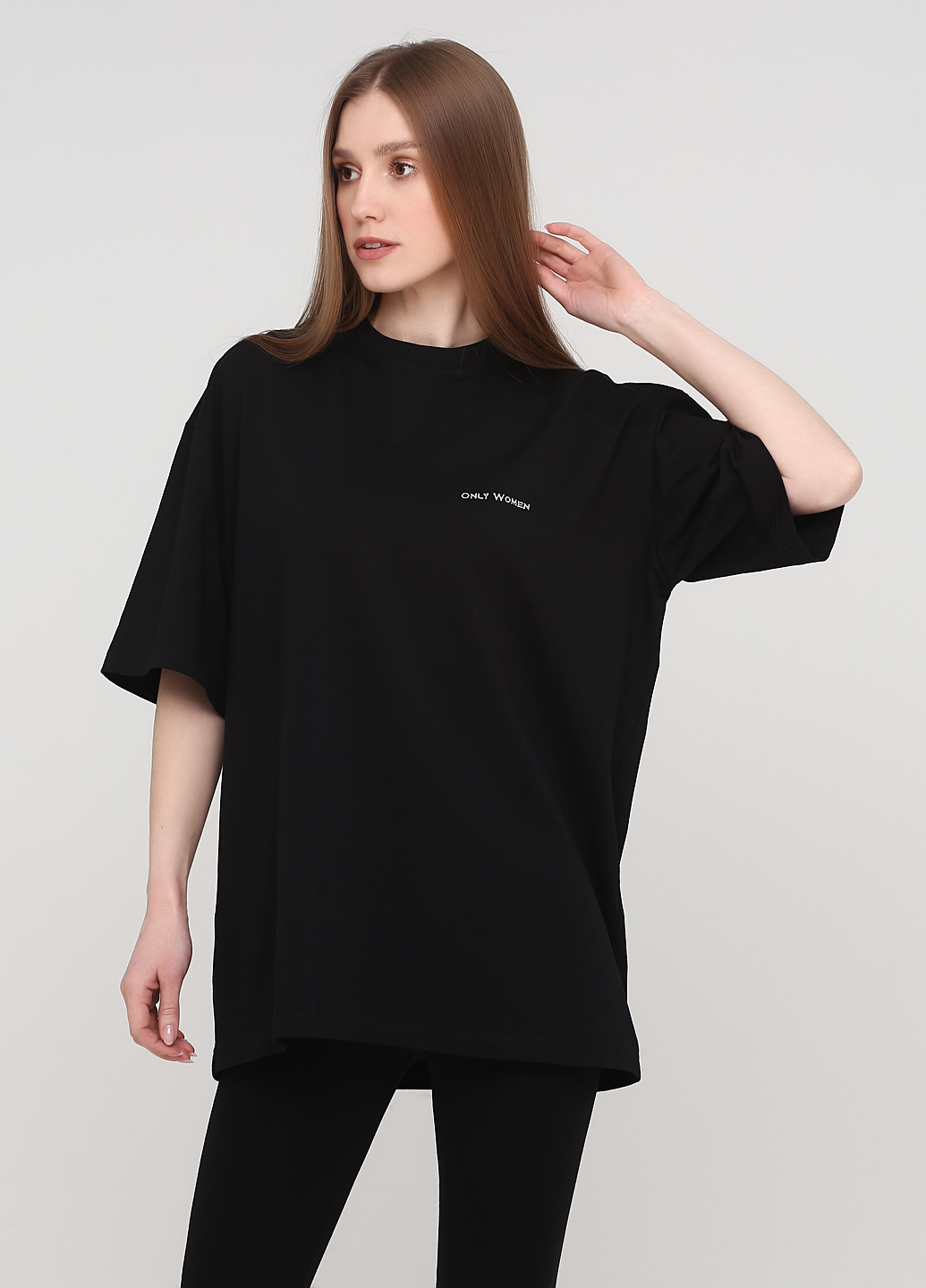 

Черная женская футболка Only Women (94-TSH-3-02-B-black/small-white-front, Черная женская футболка Only Women (94-TSH-3-02-B-black/small-white-front-6XL-7XL)