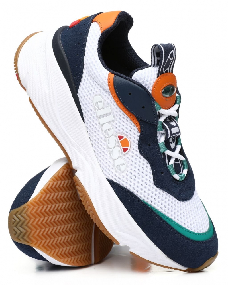 

Мужские кроссовки ELLESSE MASSELLO TEXT AM WHT/DK BLU/ORG размер 41,5