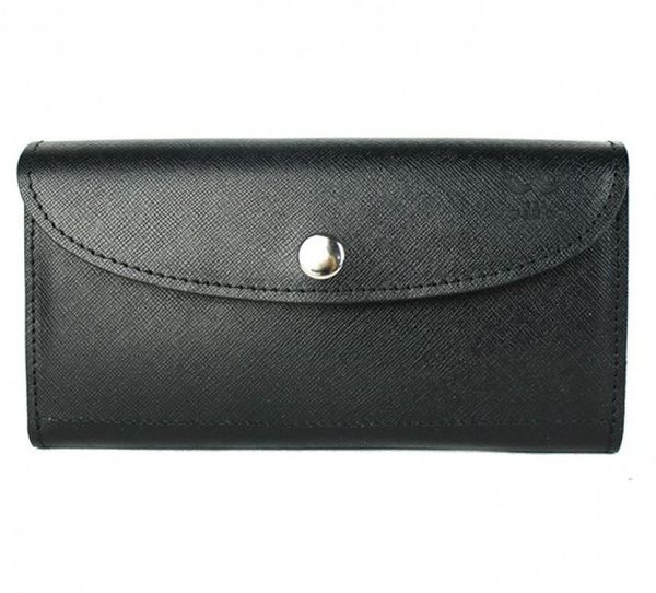 

Женский кожаный кошелек The Wings Smart Wallet черный сафьян TW-SMART-BLACK-SAF