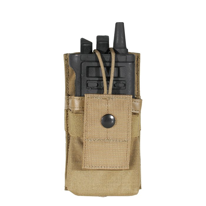 

Подсумок для рации малый молле BlackHawk SMALL RADIO/GPS POUCH - SPEED CLIP 38CL35 Coyote Tan