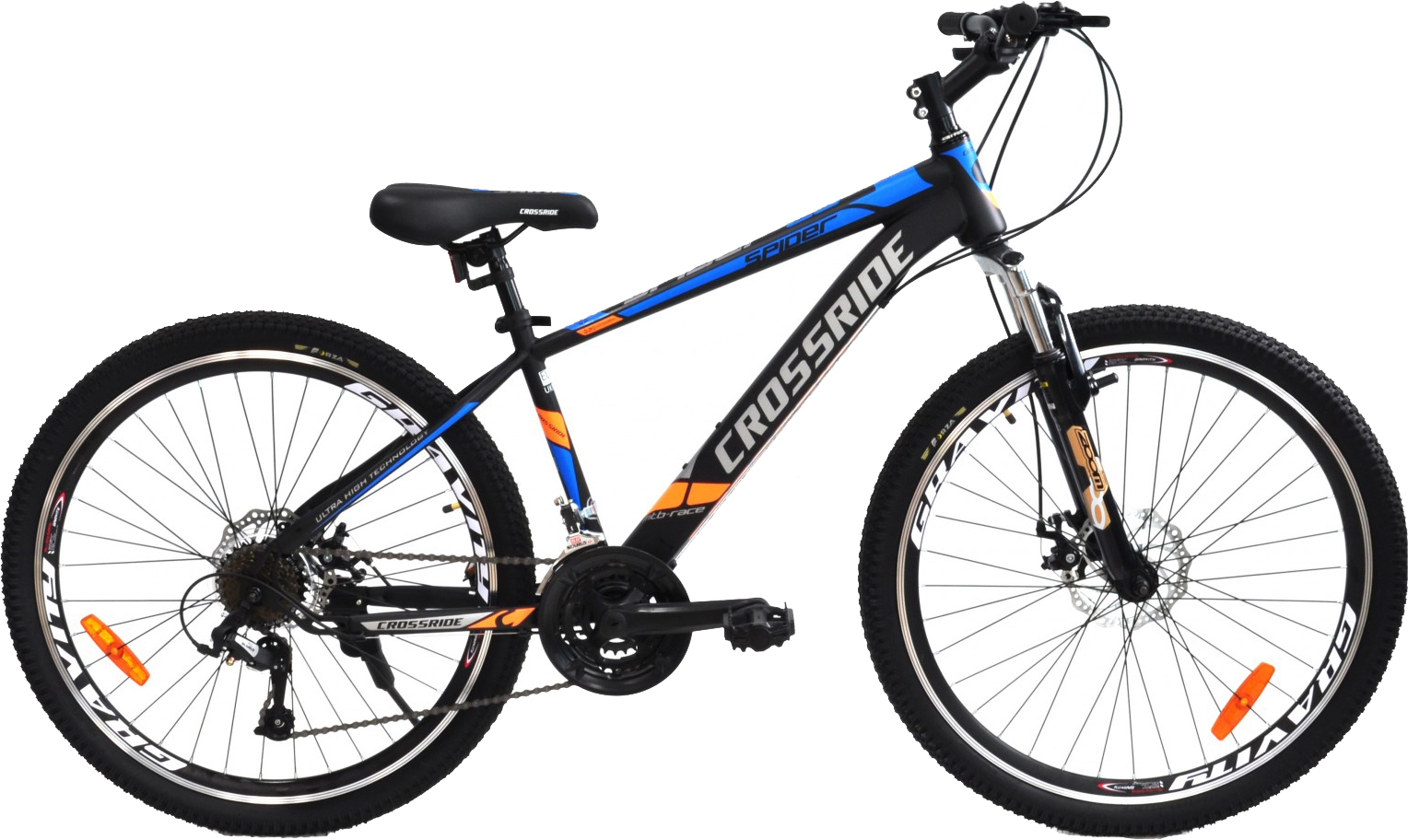

Велосипед Crossride Spider 26" 15" 2021 Черный (0196-Ч-15)