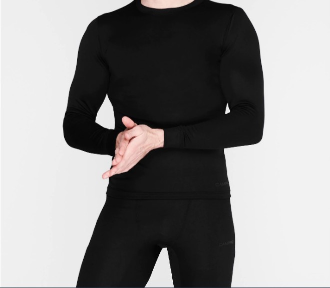 

Термокофта Campri Thermal мужская L black