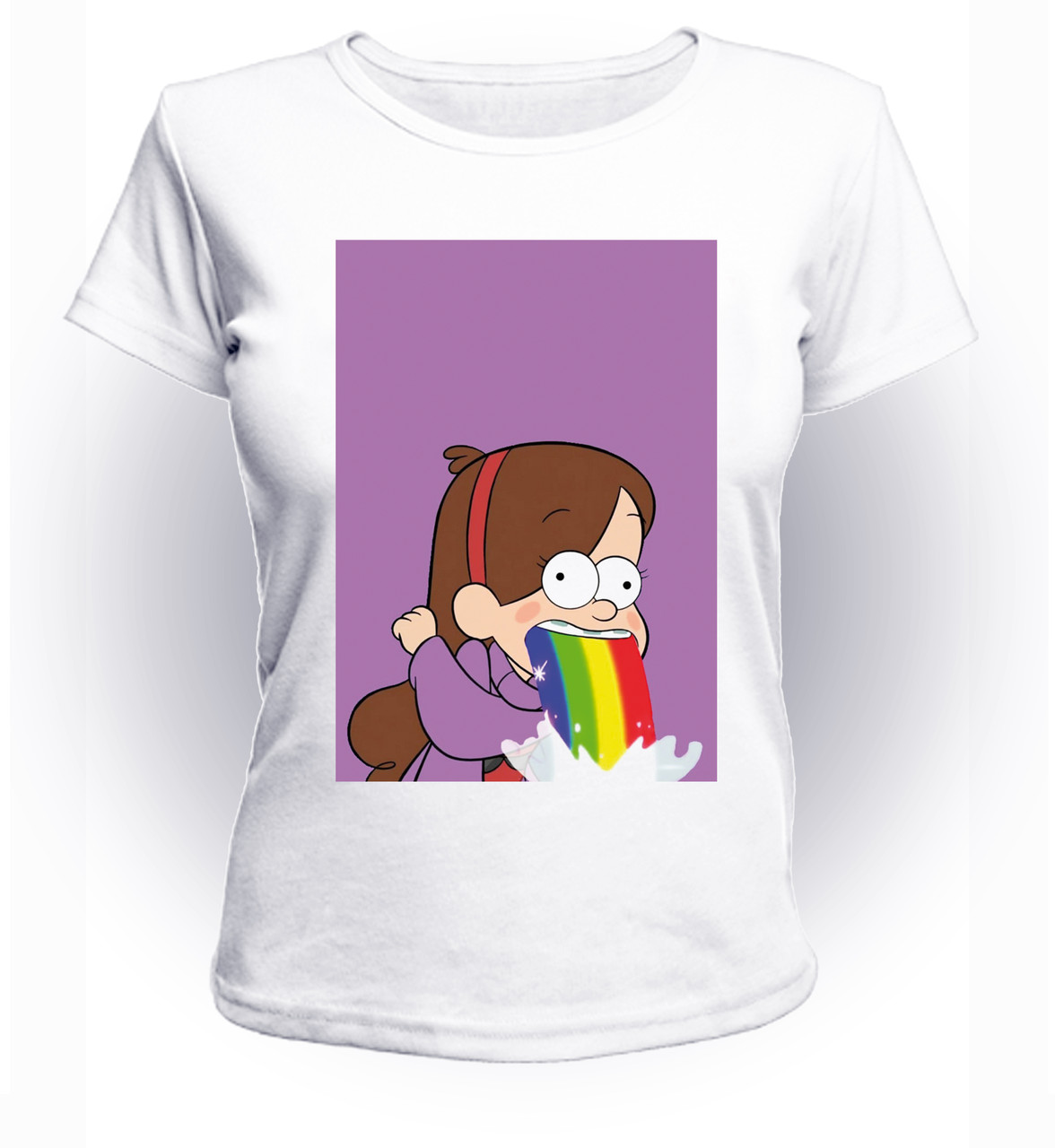 

Футболка GeekLand Гравити Фолз Gravity Falls Mabel rainbow GF.01.007 (FU21GF.01.007/girl-122)