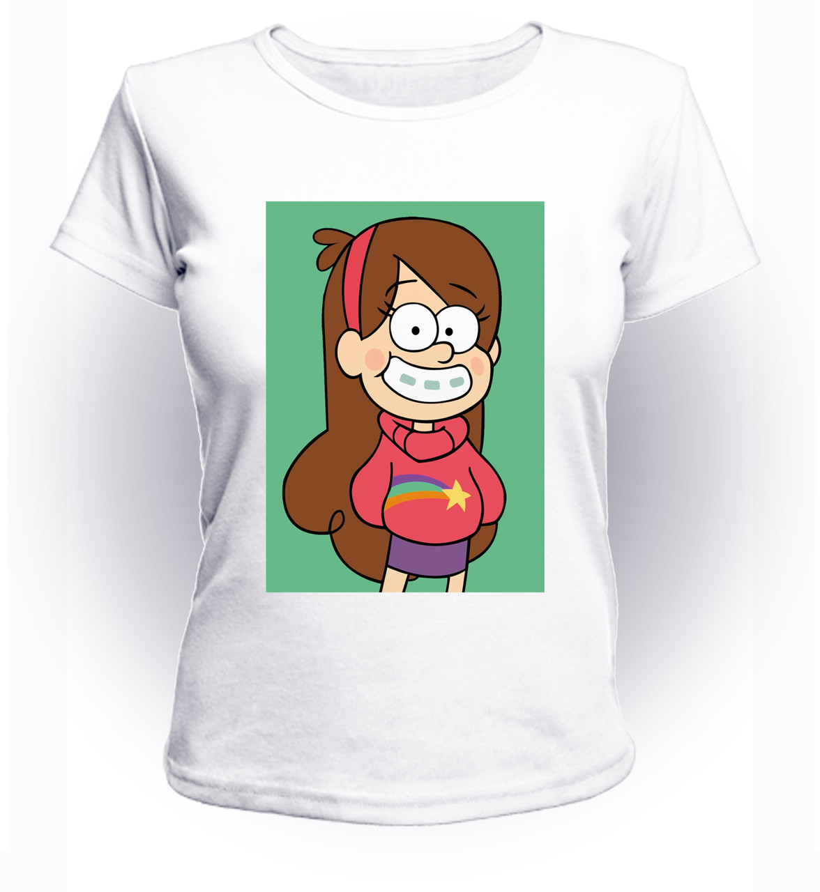 

Футболка GeekLand Гравити Фолз Gravity Falls Mabel GF.01.006 (FU21GF.01.006/girl-110)