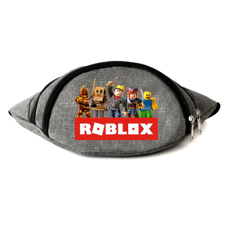 

Сумка Бананка на пояс Роблокс Robloks (RB-04) серая
