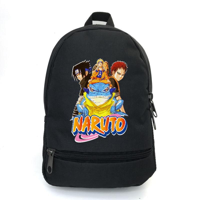

Рюкзак повседневный городской прогулочный Наруто черный (Naruto-01)