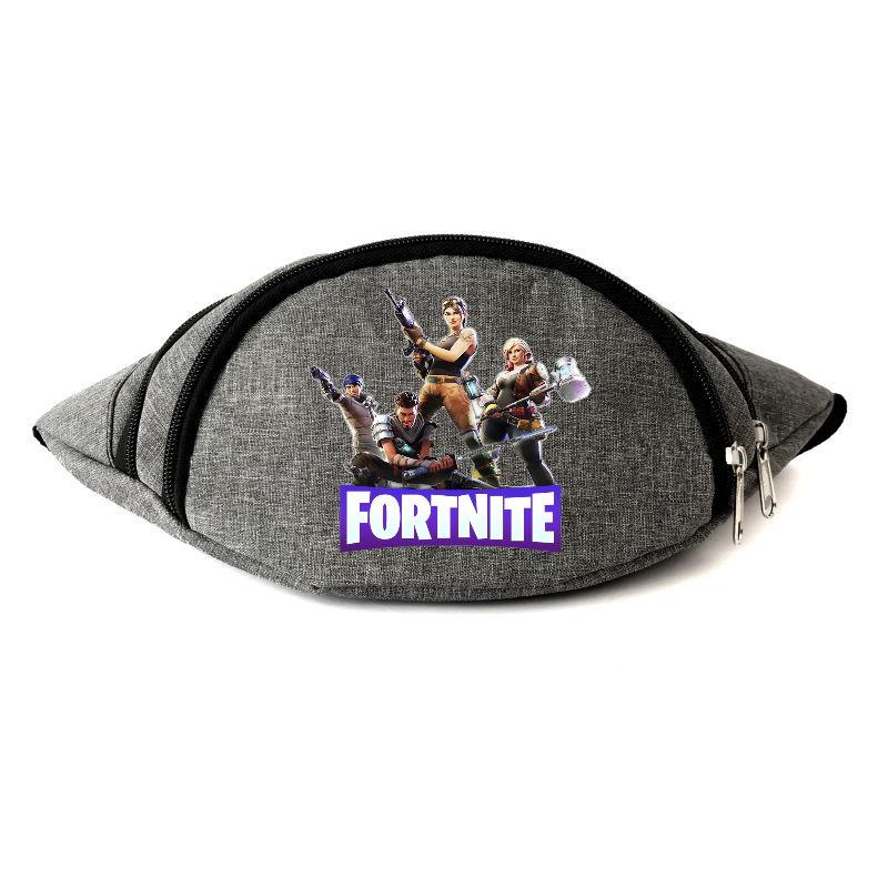 

Сумка Бананка Фортнайт на пояс Fortnite Heroes серая