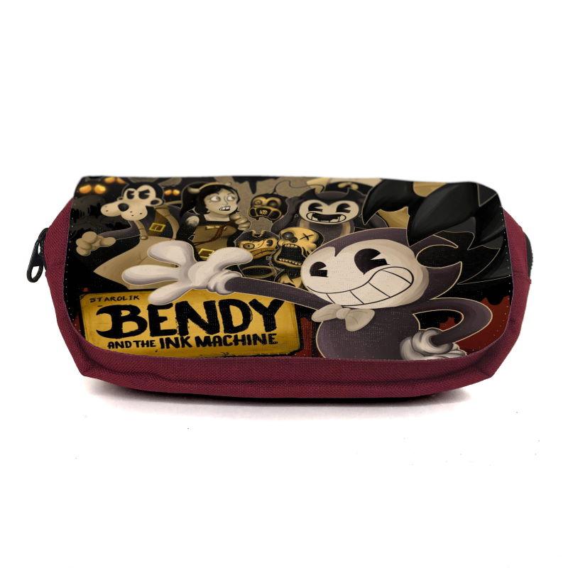 

Школьный пенал Бенди Bendi органайзер универсальный (Bendi-008-red) бордовый
