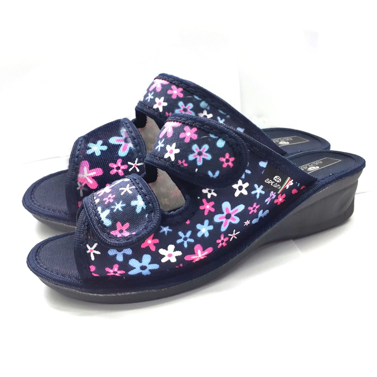 

Тапочки женские Spesita 405 37 23,5 см синие
