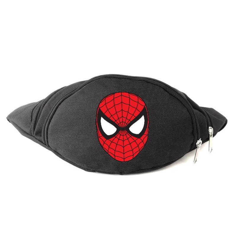 

Сумка Бананка на пояс Человек Паук Марвел Spiderman (Marvel-SpM-02) черная