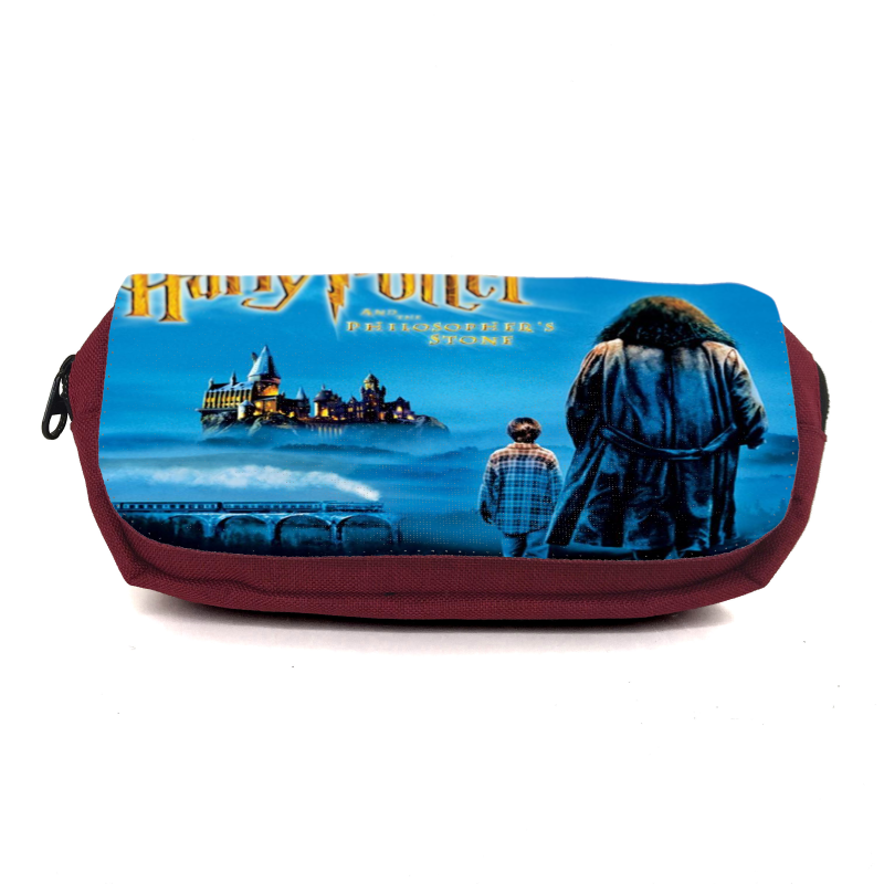 

Школьный пенал Гарри Потер органайзер универсальный (Harry Potter-0016-red) бордовый