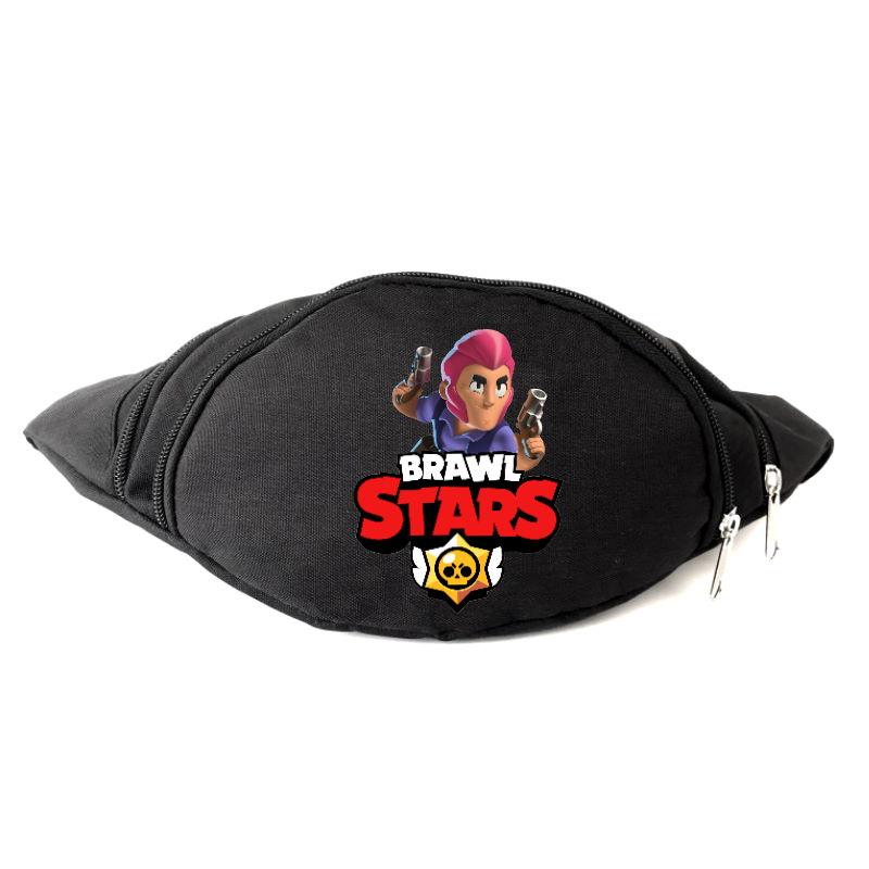 

Сумка Бананка на пояс Бравл Старс Brawl Stars Кольт (BS-Colt) черная