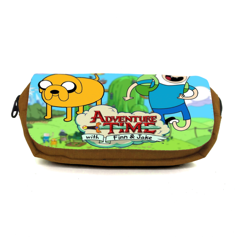 

Школьный пенал Время приключений органайзер универсальный (Adventure time-002-0-orange) оранжевый