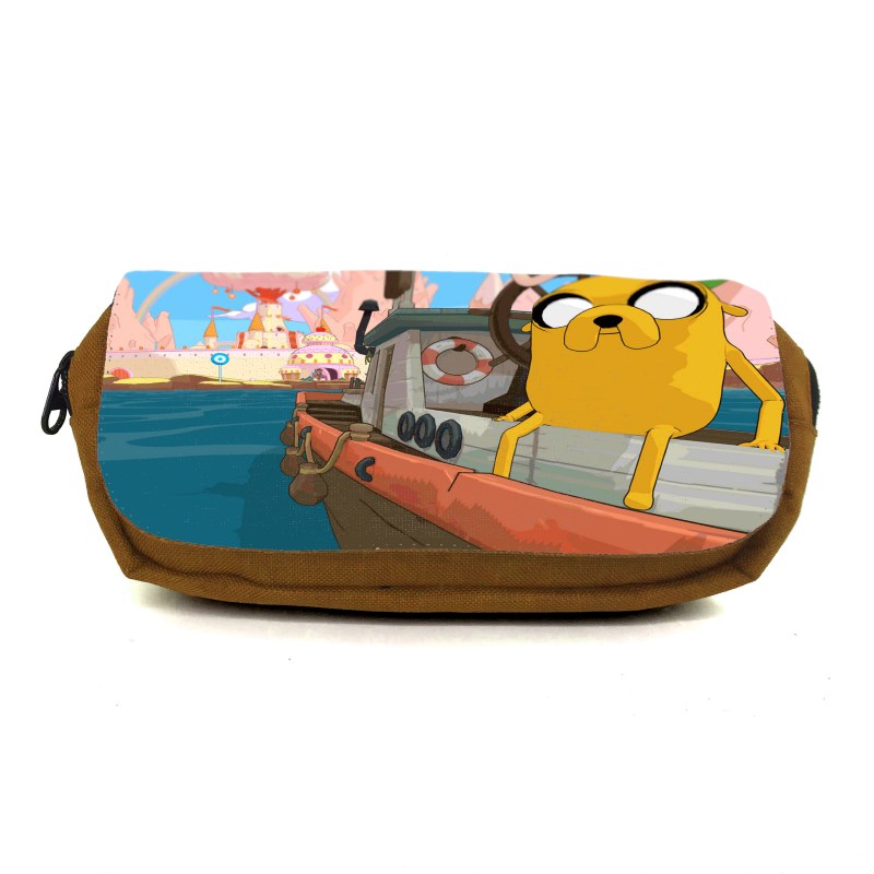 

Школьный пенал Время приключений органайзер универсальный (Adventure time-001-1-orange) оранжевый