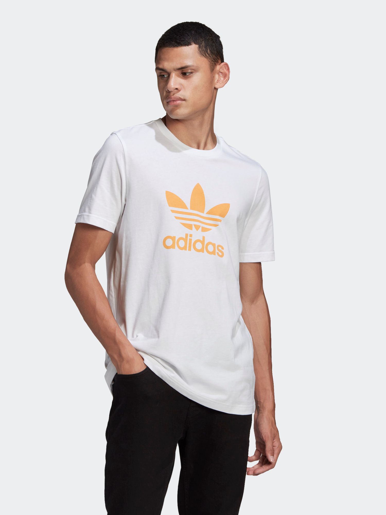 

Футболка Adidas Trefoil T-Shirt GN3486 L White/Hazora