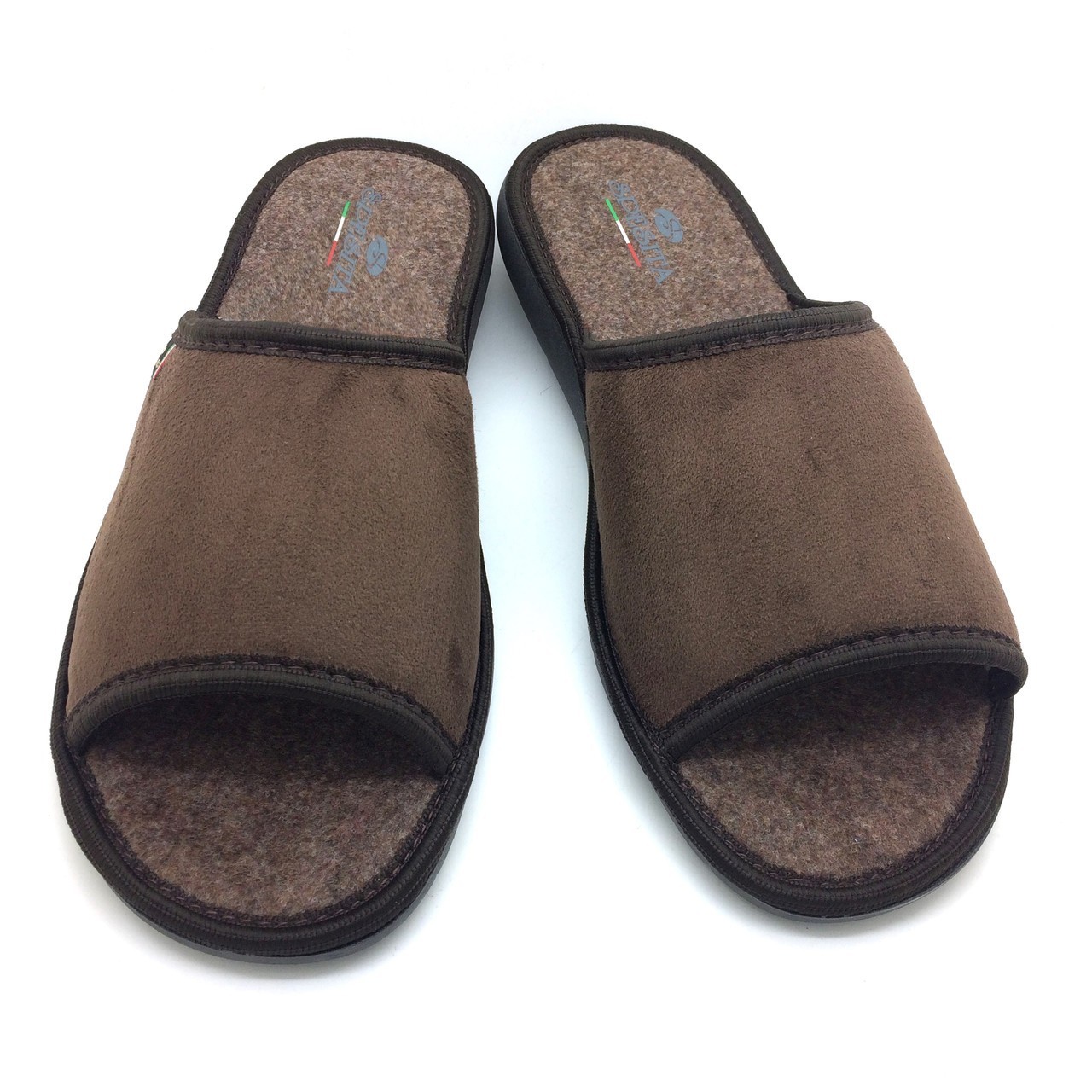 

Мужские домашние тапочки Spesita 104-Brown 44 28,5cм Коричневый