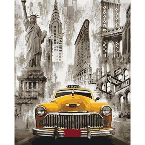 

Картина по номерам "Такси Нью-Йорка" ★★★★ КНО3506