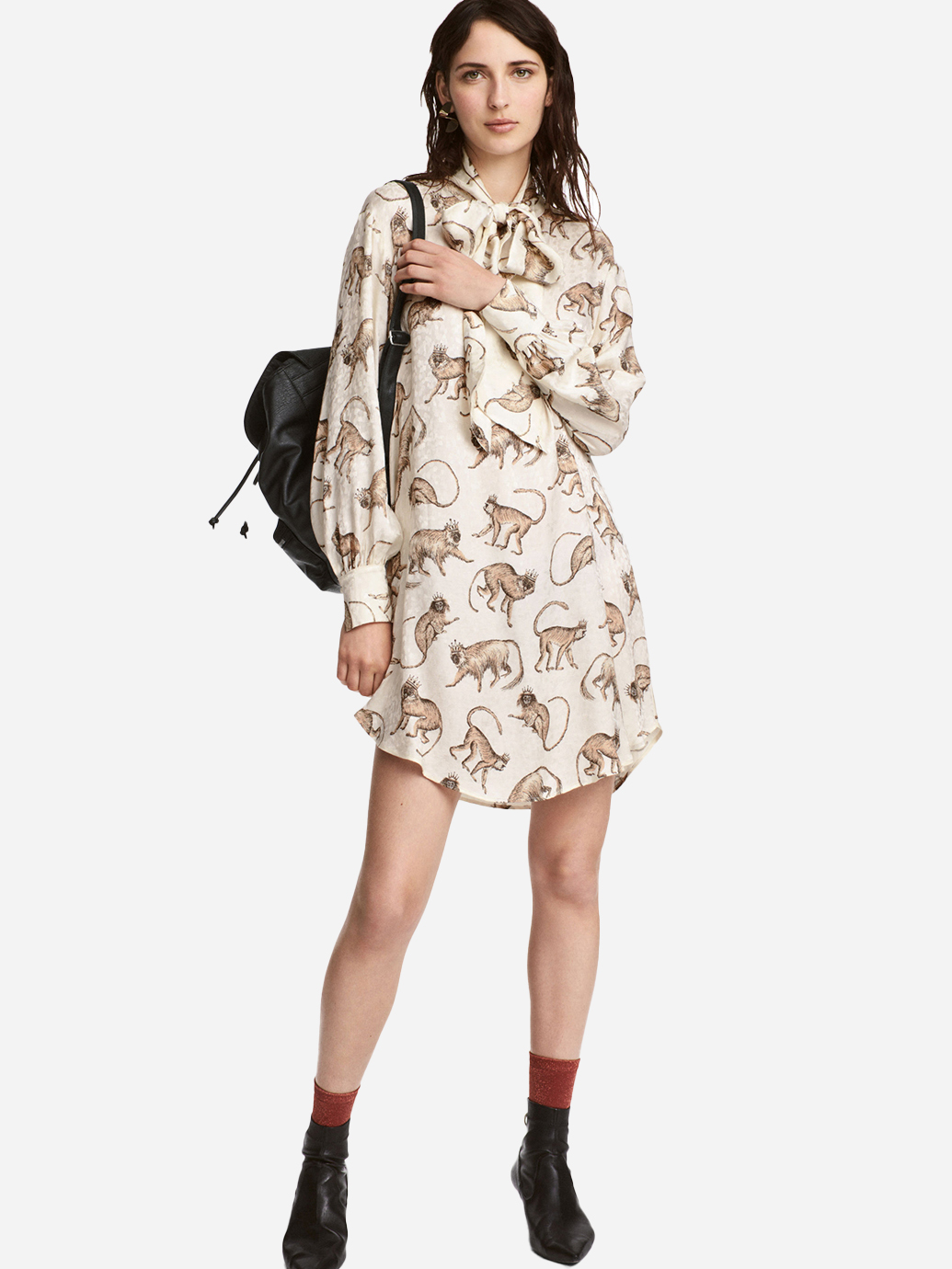 

Платье H&M 0541917_03  Молочное, Платье H&M 0541917_03 46 Молочное