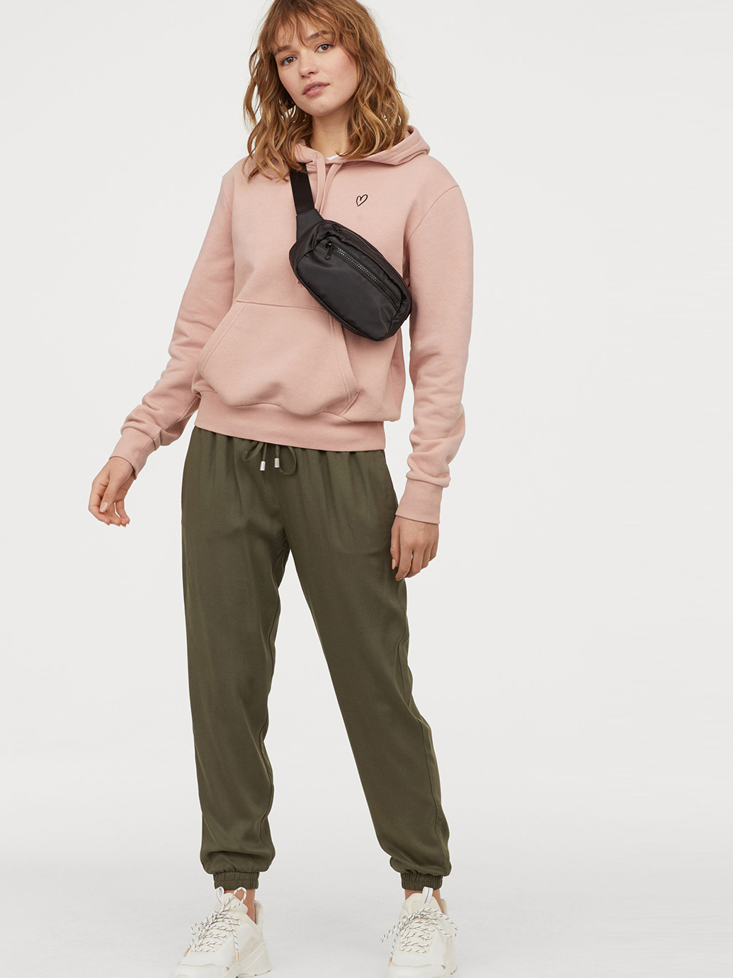 

Брюки H&M 0490176_01 34 Хаки