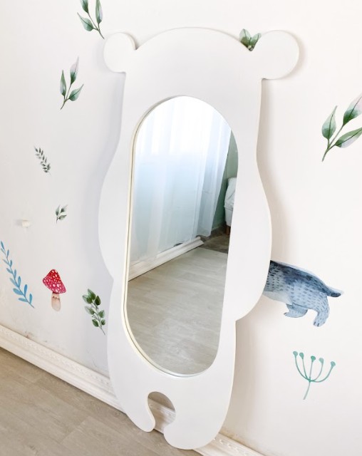 

Зеркало детское Мишка FOREST KIDS см белое