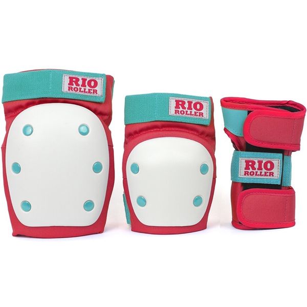 

Набор защиты Rio Roller Triple Pad Set Red-mint р M (zh8581)