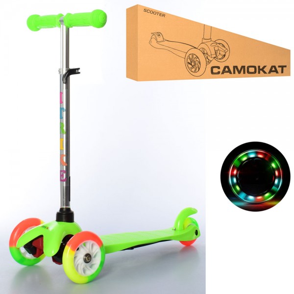 

Самокат iTrike BB 3-013-4-A-GR зеленый (BAM003635)