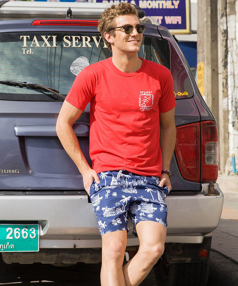 

Мужские пляжние шорты Qike RK4736 Синий, Мужские пляжние шорты Qike RK4736 Синий S