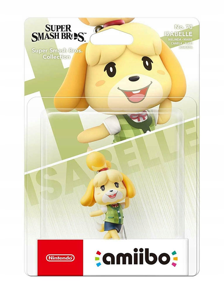 

Фигурка Nintendo Amiibo Super Smash Bros Isabelle No 73