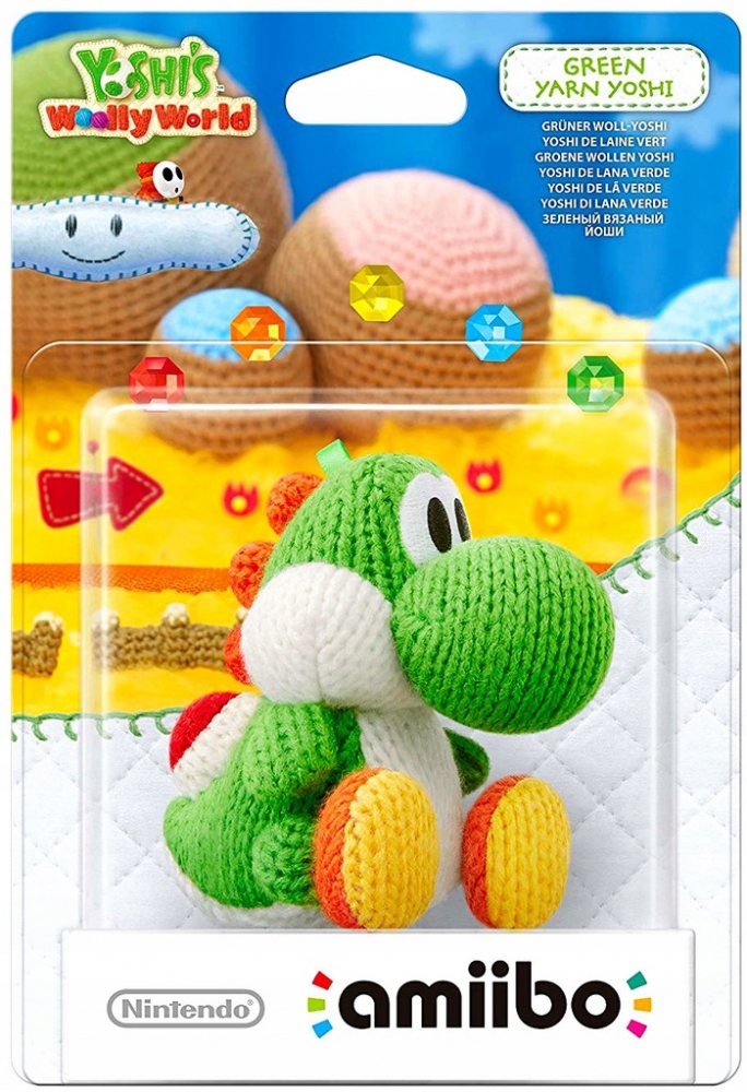 

Фигурка Nintendo Amiibo Yoshis Woolly World Green Амибо Зеленый Вязаный Йоши