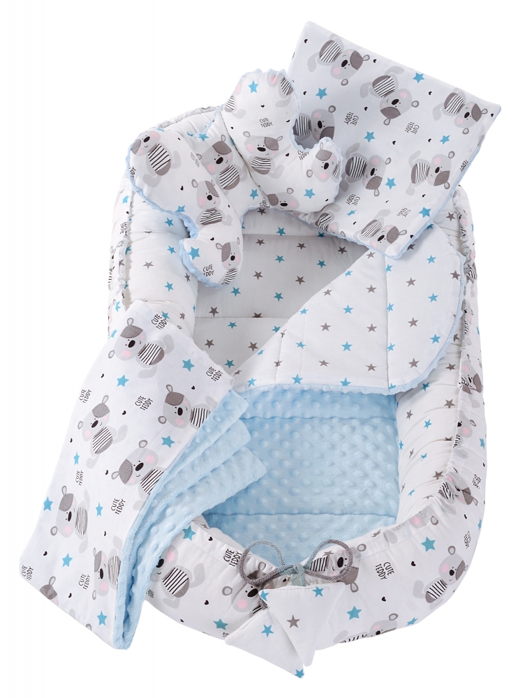 

Кокон для новорожденных Babyboom (809) 90 x 50 x 13 cм одеяло подушка бабочка 25 x 30 см