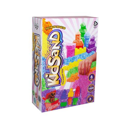 

Кинетический песок "KidSand" с формочками, 1000 г (рус) KS-04-13