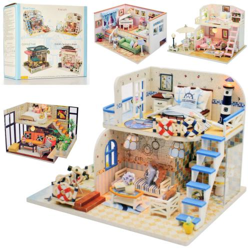 

Игровой набор Деревянная игрушка Домик Bambi MD 2503 (SL00698)