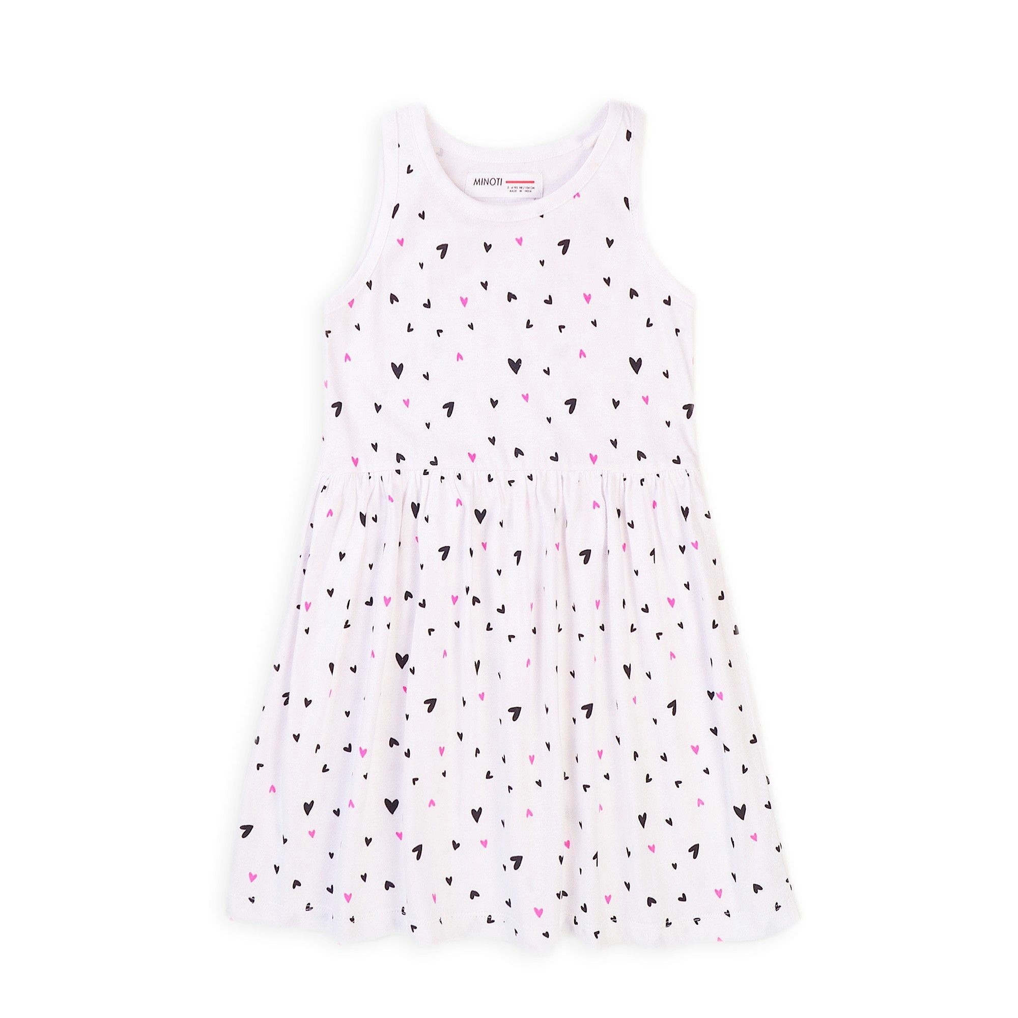 

Платье Minoti (6KDRESS 13) 116-122 см. белое