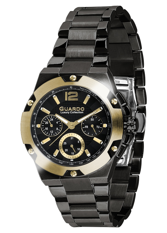 

Часы мужские Guardo S01527-4 черные
