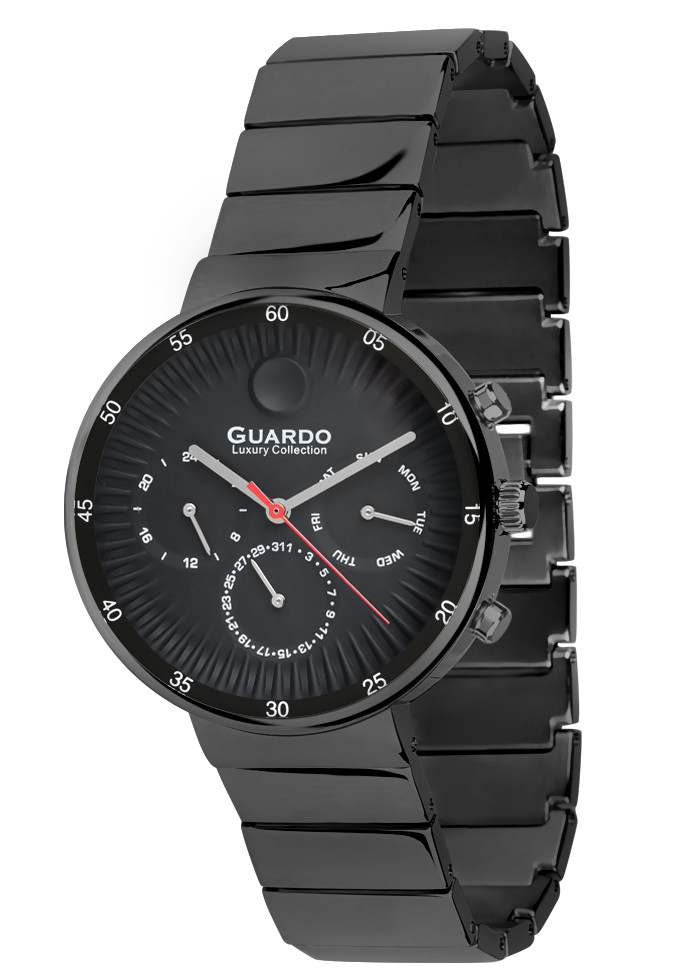 

Часы женские Guardo S02408(1)-4 черные