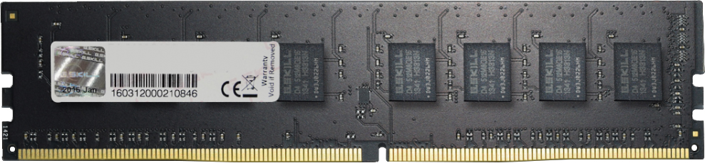 

Оперативная память G.Skill DDR4-2400 4096MB PC4-19200 Value (F4-2400C17S-4GNT)