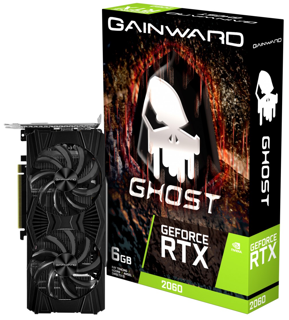 

Видеокарта Gainward, GeForce RTX 2060, Ghost, 6Gb GDDR6, 192-bit, DVI/HDMI/DP, 1680/14000 MHz, 8-pin (471056224-2614)