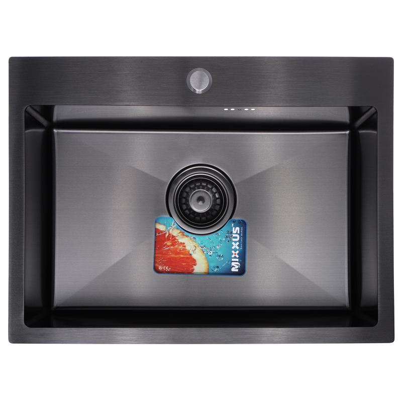 

Мойка MIXXUS MX5843-200x1.0-PVD (MX0576), черная (ST701534)
