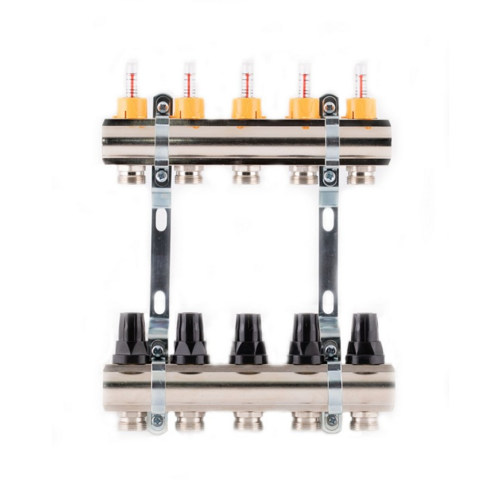 

Коллектор с расходомерами SD Forte 1" 5 выходов SF001W5 (ST701454)