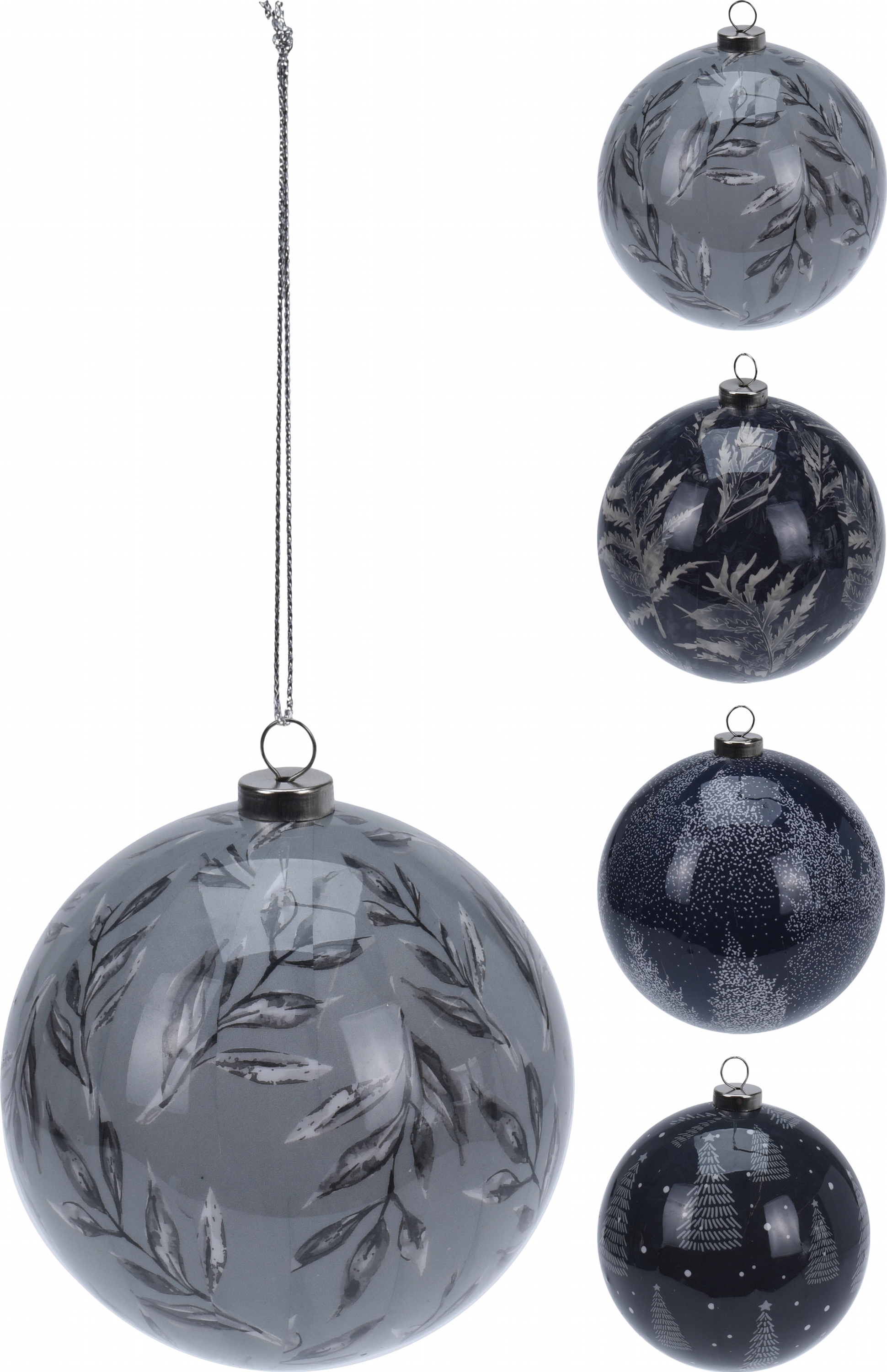 

Набор елочных шаров Home & Styling Collection 24 шт (APF470070)