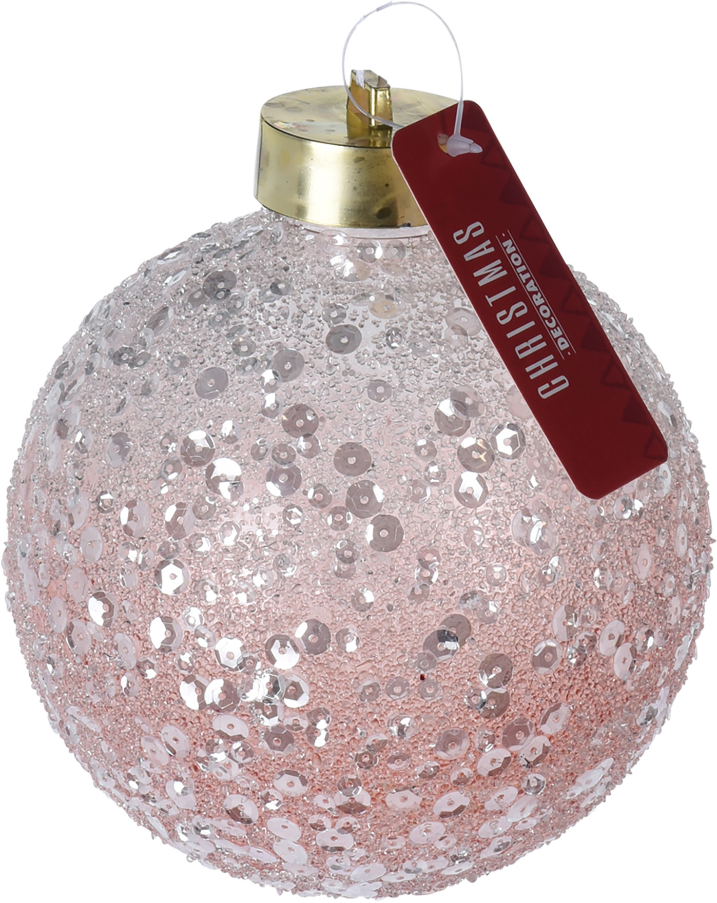 

Елочный шар Christmas Decoration 13 см (CAA724950_glitter)